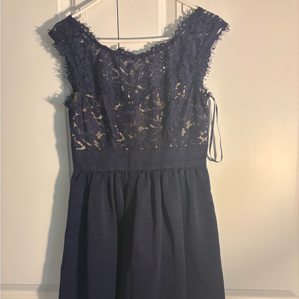 Eliza J navy cocktail dress size 6